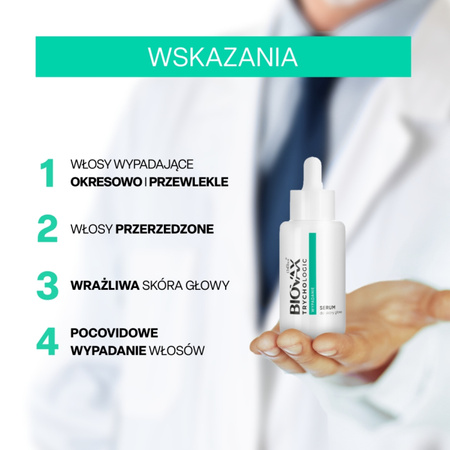 L'biotica Biovax Trychologic serum do skóry głowy wypadanie 50 ml