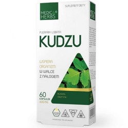Medica Herbs Kudzu wsparcie z walce z nałogiem 60 kaps.
