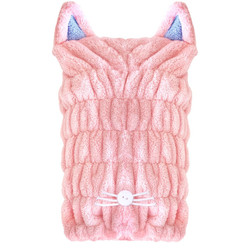 Kids Bath Hair Wrap kąpielowy turban dla dzieci Pink
