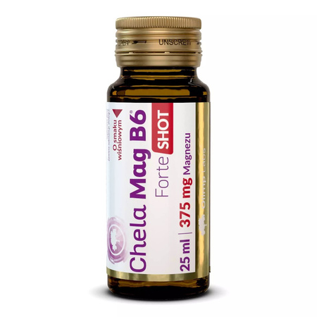 Olimp Chela - Mag B6 Forte Shot 25ml smak wiśnia