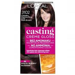 Casting Creme Gloss farba do włosów 3102 Chłodny Ciemny Brąz
