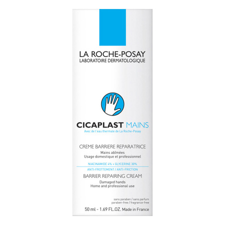 La Roche-Posay – Cicaplast, Regenerujący krem do rąk – 50 ml