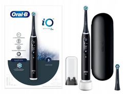 ORAL-B BRAUN SZCZOTECZKA ELEKTRYCZNA iO SERIES 6N BLACK LAVA iOM6.1B6.1DK (5 programów, 1 końcówka, 1 etui)