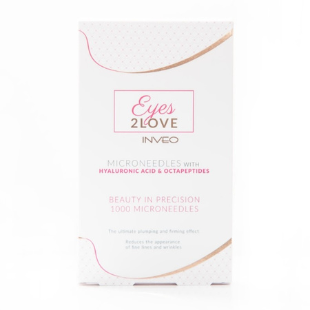 Eyes2Love płatki pod oczy z mikroigiełkami kwasu hialuronowego i oktopeptydów 1 para