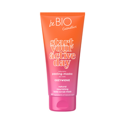 beBIO Start Your Active Day Naturalny peeling-maska Odżywienie 200ml