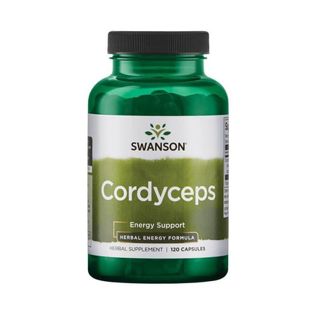 Swanson Cordyceps 600 mg - 120 kaps.