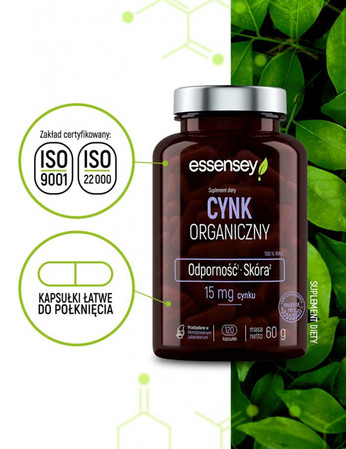 ESSENSEY CYNK ORGANICZNY 120cap