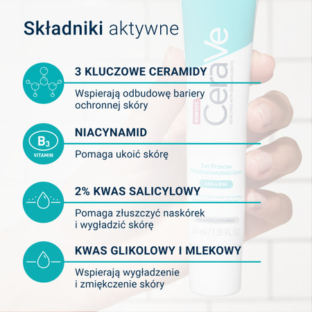 CERAVE Żel przeciw niedoskonałościom 40ml