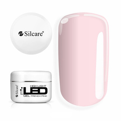 High Light LED Gel French Pink żel budujący 100g
