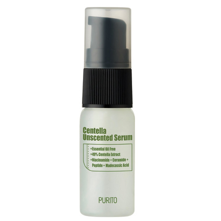 Centella Unscented Serum mini regenerujące serum z ekstraktem z wąkroty azjatyckiej 15ml