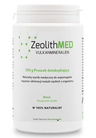 Zeolith MED 200 g proszek detoksykujący
