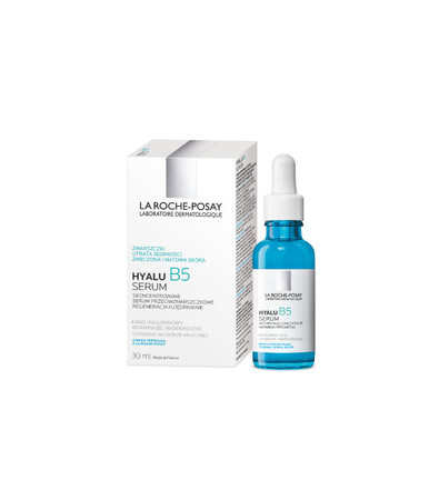 La Roche-Posay − Hyalu B5 Iso Urea, intensywnie nawilżające serum z kwasem hialuronowym − 30 ml