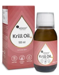 Aliness Krill Oil Omega 3 z Astaksantyną, 100 ml