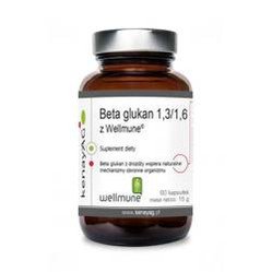KENAY Beta Glucan 1,3/1,6 Wellmune® na wsparcie odporności i naturalnych mechanizmów obronnych organizmu 60 kaps.