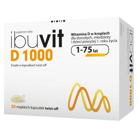 Ibuvit D 1000 j.m. 30 kapsułek