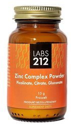 Labs212 Zinc Complex Powder Picolinate, Citrate, Gluconate 15 g