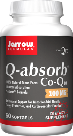 JARROW FORMULAS Q-absorb Co-Q10 100 mg (60 kaps.)