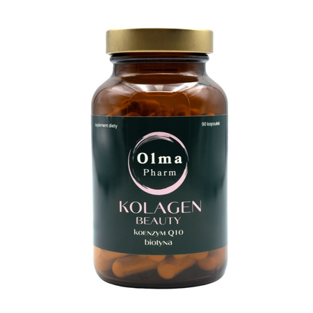 Olma Pharm Kolagen Beauty z Koenzymem Q10 i Biotyną 90 kaps.