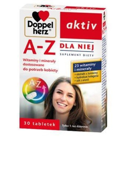 Doppelherz aktiv A-Z Dla Niej 30 tabletek