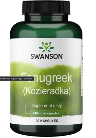 Swanson Fenugreek Kozieradka 610 Mg 90 K