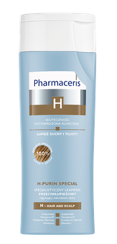 Pharmaceris H specjalistyczny szampon przeciwłupieżowy H-Purin Special regulujący mikrobiom skóry 250 ml