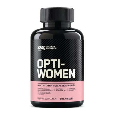 Optimum Nutrition Opti-Women suplement dla aktywnych kobiet 60 kaps.