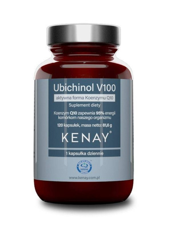 Ubichinol Koenzym Q10 V100 (120 kaps.)