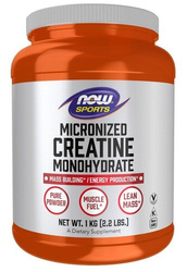 NOW Foods Micronized Creatine Monohydrate Monohydrat 1 kg