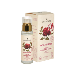 Orientana Olejek do masażu twarzy Odżywienie Róża Szafran 30ml