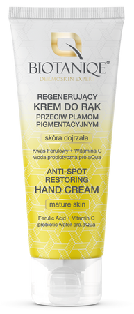 Biotaniqe, Regenerujący Krem do Rąk przeciw Plamom Pigmentacyjnym, 75ml
