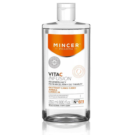 Vita C Infusion regenerujący płyn micelarny do twarzy No.611 250ml