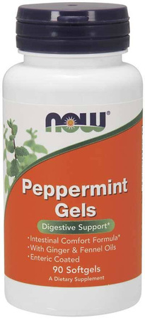 Peppermint Gels - Olej z Mięty Pieprzowej (90 kaps.)