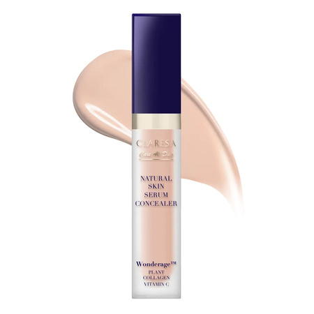 Natural Skin Serum Concealer korektor-serum z naturalnym wykończeniem 1P Peach 7ml