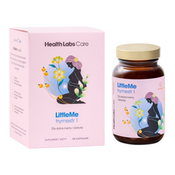 Health Labs Care LittleMe witaminy i składniki mineralne dla kobiet w ciąży 60 kaps.