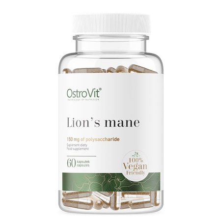 OSTROVIT Soplówka Jeżowata 500 mg VEGE (60 kaps.)