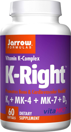 K-Right - kompleks Witamin K (60 kaps.)