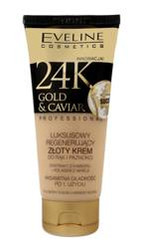 Eveline 24k Gold & Caviar Złoty Krem regenerujący do rąk i paznokci 100ml