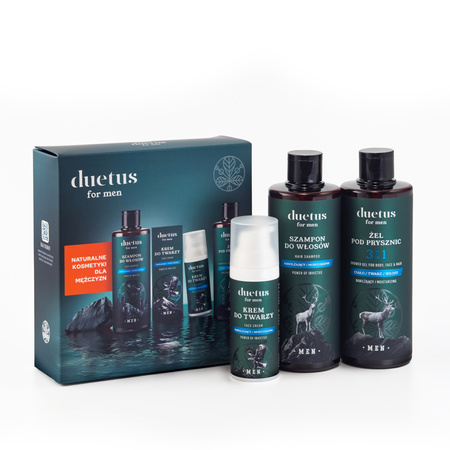 DUETUS FOR MEN zestaw POWER OF INVICTUS