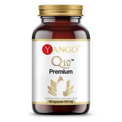 Yango Q10 Premium TM koenzym Q10, kolagen typu I i III 60 kaps.