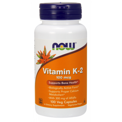 Witamina K2-MK4 100 mcg i Lucerna (100 kaps.)