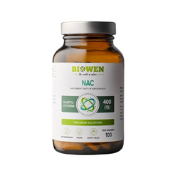 Biowen NAC N-acetylo-L-cysteina (NAC) 400 mg bezglutenowa 100 kaps.