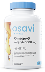 OSAVI Omega-3 olej rybi 1000 mg 120 kaps.