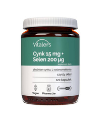 Vitaler's Cynk + Selen organiczny 120 kaps.