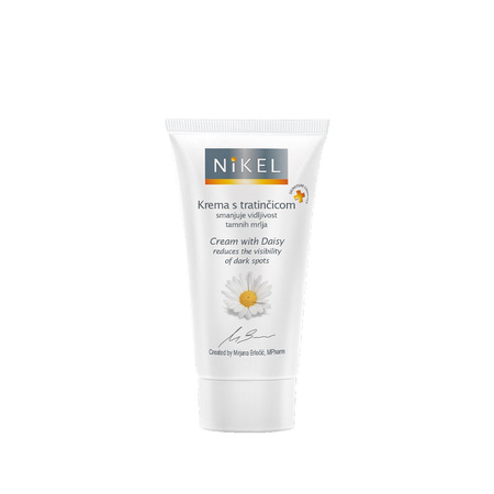 Nikel, Lekki krem do twarzy na przebarwienia z wyciągiem ze stokrotki, 50 ml
