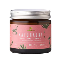 Biowen Naturalny dezodorant w kremie o zapachu grejpfruta i pomarańczy 65 g