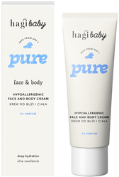 Hagi Baby Pure Hipoalergiczny krem do buzi i ciała 75 ml
