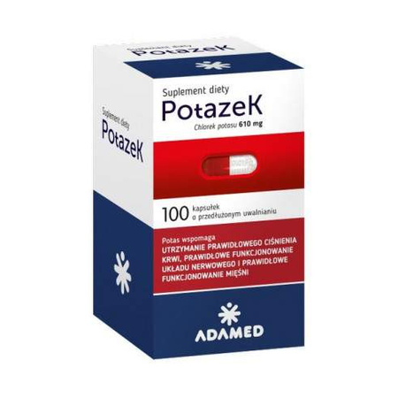 Potazek 610 mg 100 kapsułek