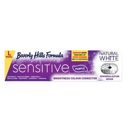 Natural White Sensitive Purple Toothpaste wybielająca pasta do zębów nadwrażliwych 100ml
