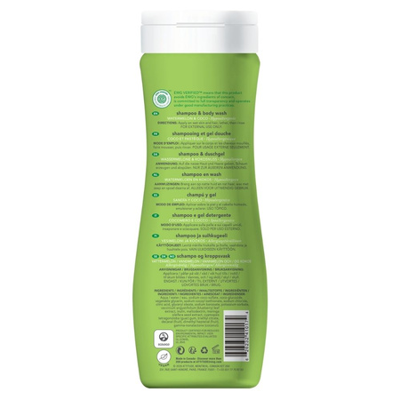 Attitude, Little Ones, Płyn do mycia i szampon 2w1, Arbuz i Kokos, 473 ml