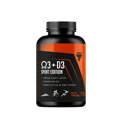 Trec Endurance OMEGA 3 + D3 SPORT EDITION 120 kaps.